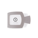 Silver Flames Medium Flat Square Hair Clip - The Pink Pineapple 850