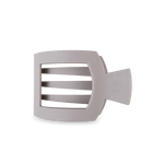 Silver Flames Medium Flat Square Hair Clip - The Pink Pineapple 850