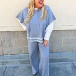 Silver Lining Sweater Lounge Set - The Pink Pineapple 850