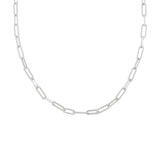 Silver Twisted Links Necklace - The Pink Pineapple 850