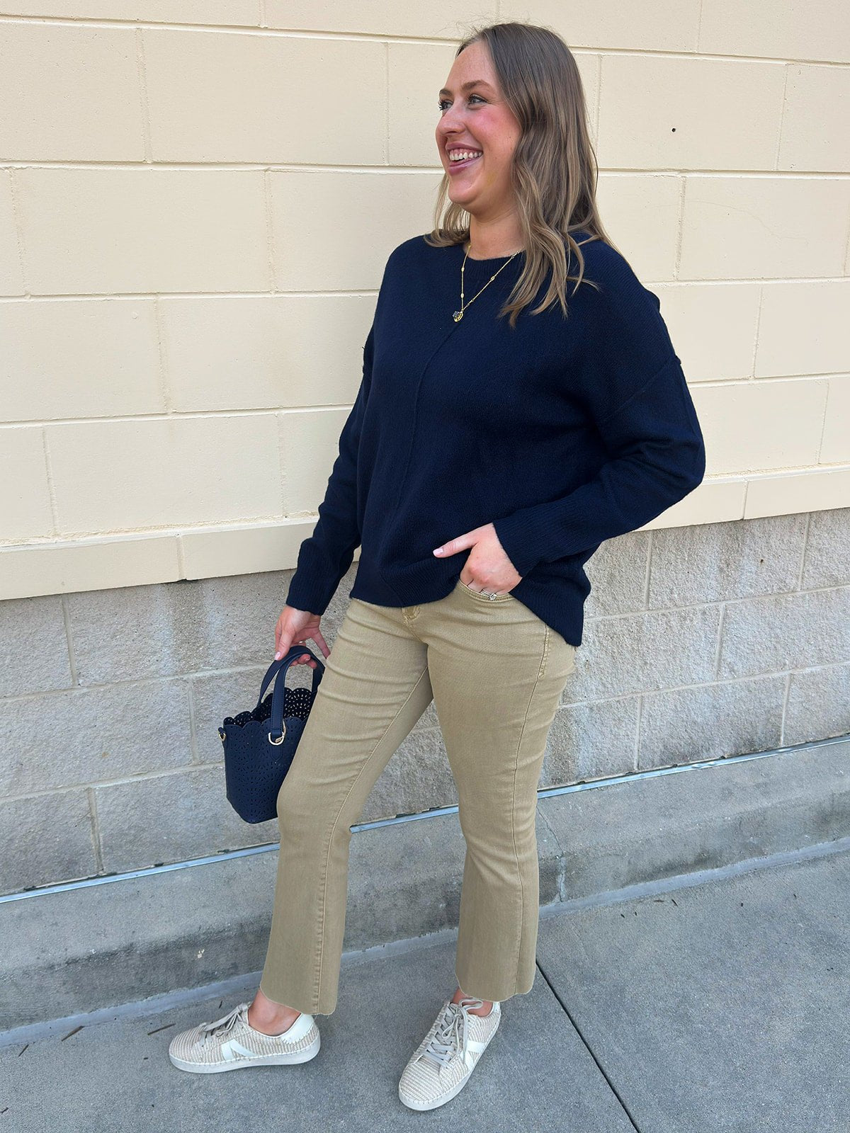 Simply Serene Sweater - The Pink Pineapple 850