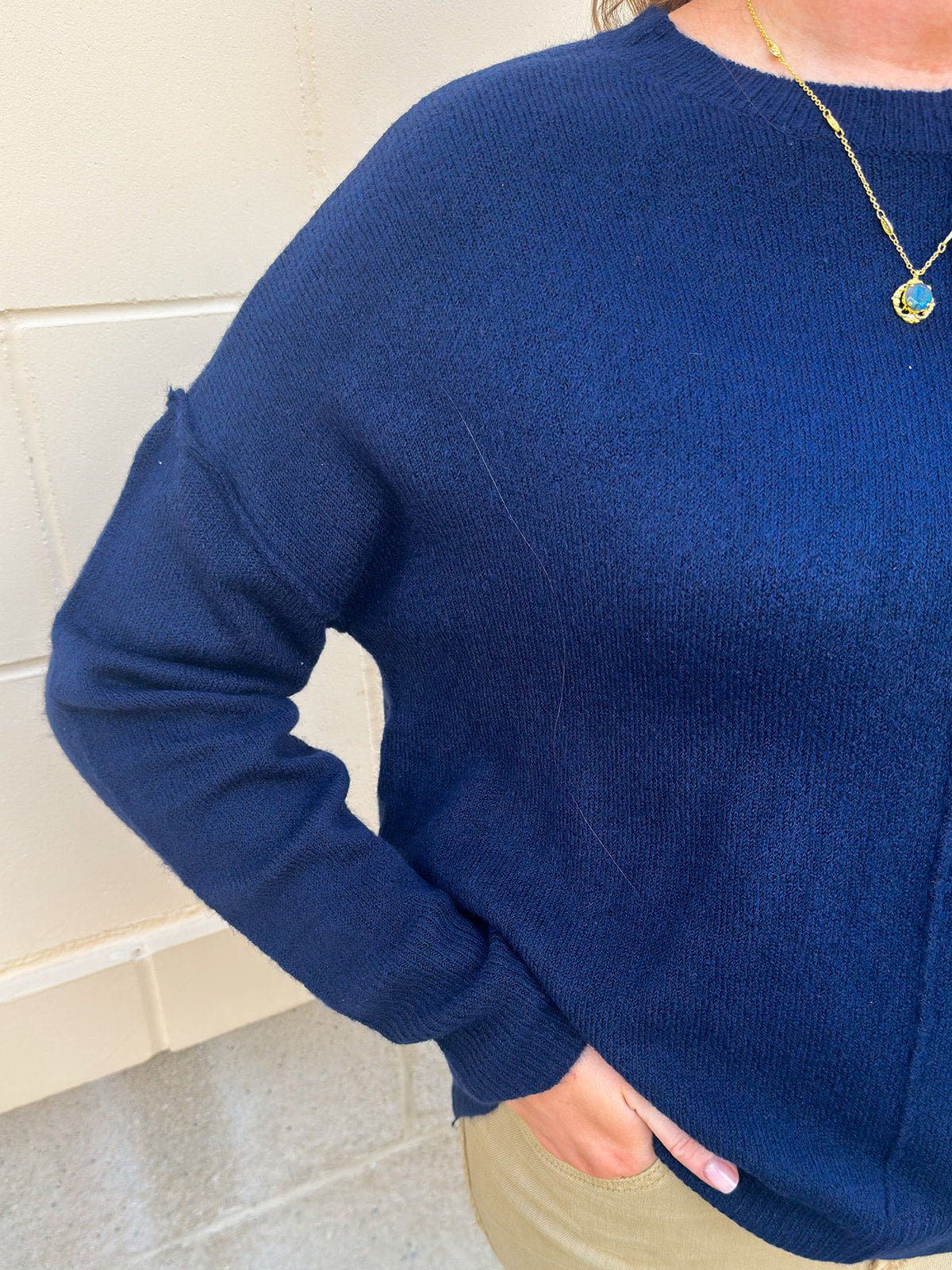 Simply Serene Sweater - The Pink Pineapple 850