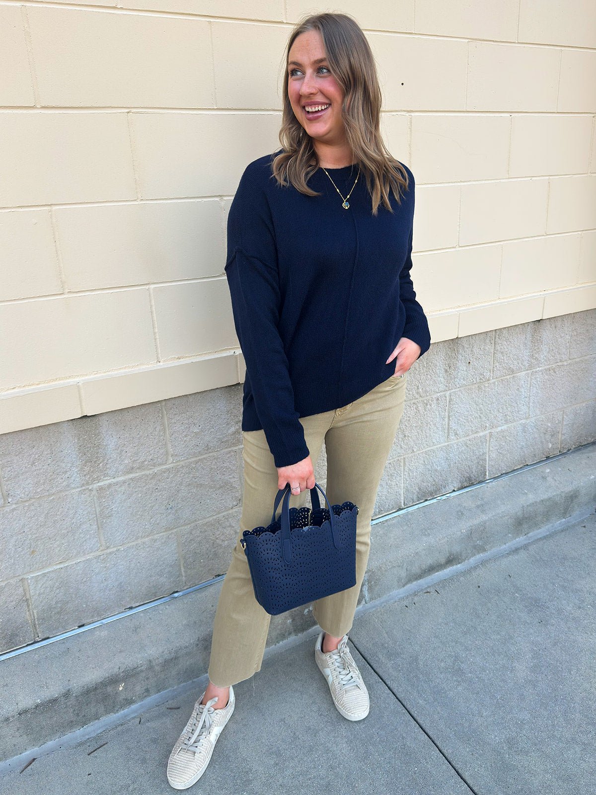 Simply Serene Sweater - The Pink Pineapple 850