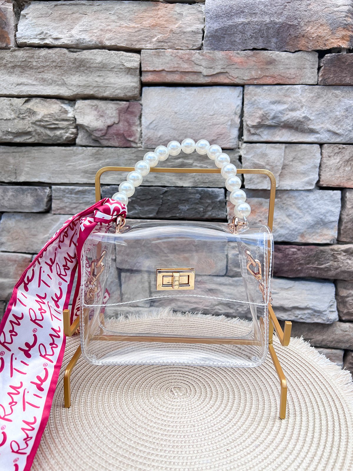Skinny Scarf – Alabama Crimson Tide - The Pink Pineapple 850