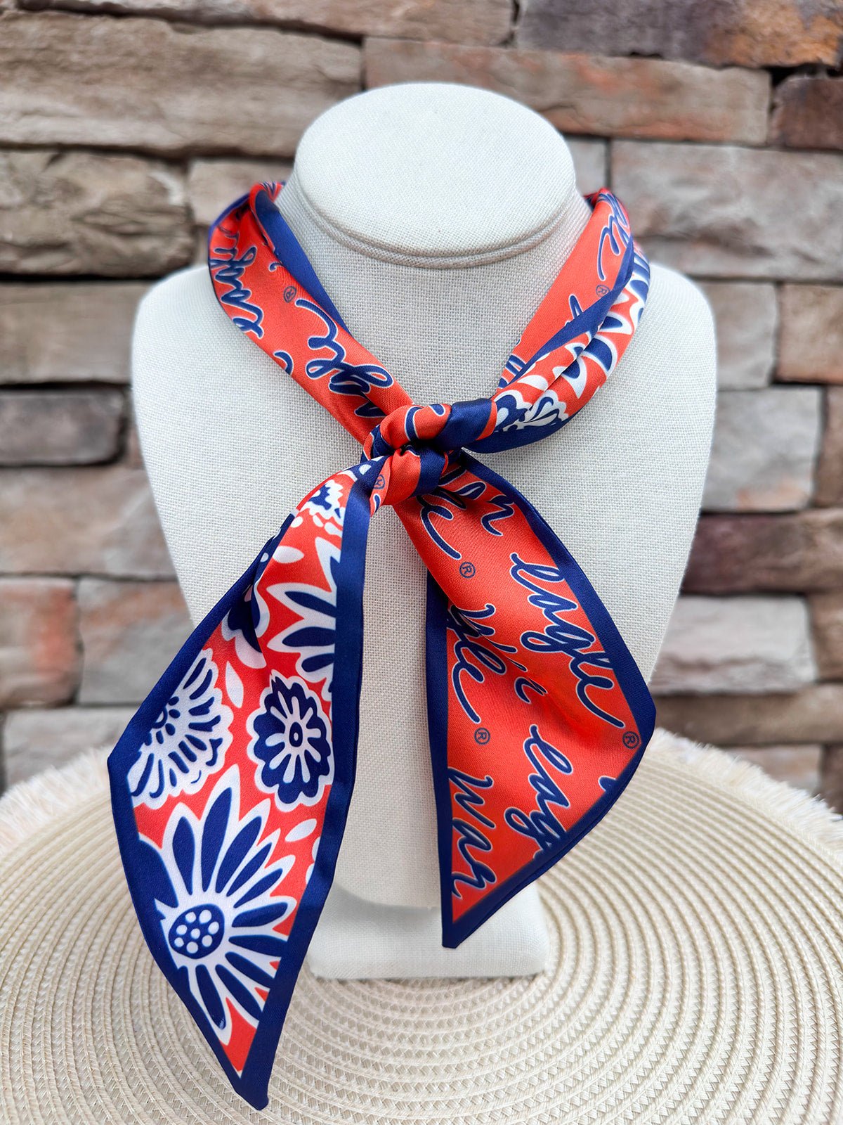Skinny Scarf – Auburn Tigers - The Pink Pineapple 850