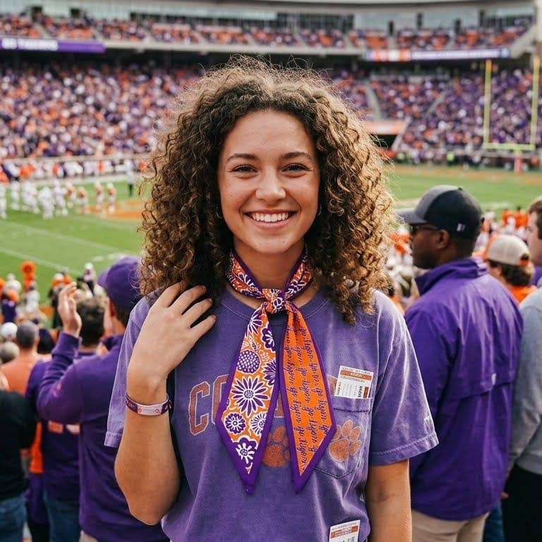 Skinny Scarf – Clemson Tigers - The Pink Pineapple 850