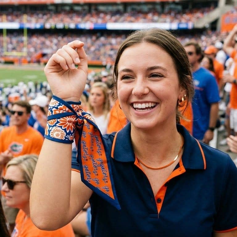 Skinny Scarf – Florida Gators - The Pink Pineapple 850