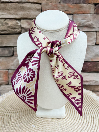 Skinny Scarf – Florida State Seminoles - The Pink Pineapple 850