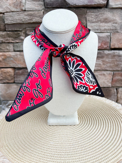 Skinny Scarf – Georgia Bulldogs - The Pink Pineapple 850