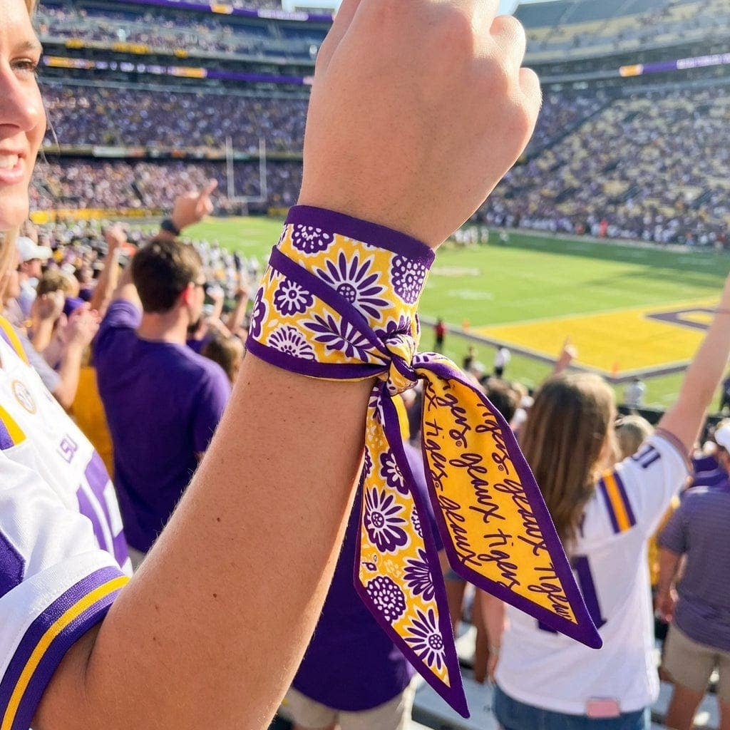 Skinny Scarf – LSU Tigers - The Pink Pineapple 850