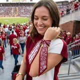 Skinny Scarf – Oklahoma Sooners - The Pink Pineapple 850