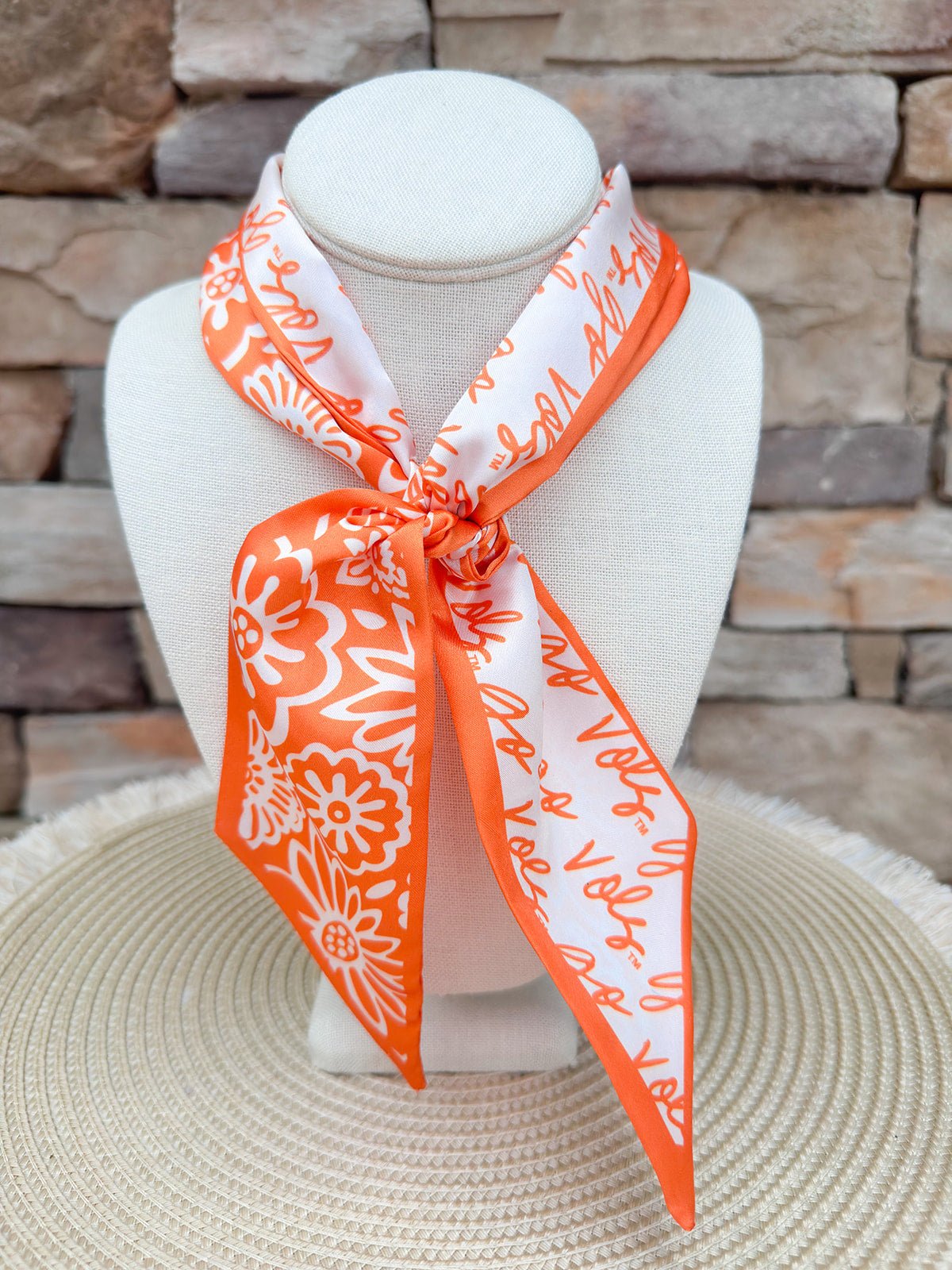 Skinny Scarf – Tennessee Volunteers - The Pink Pineapple 850