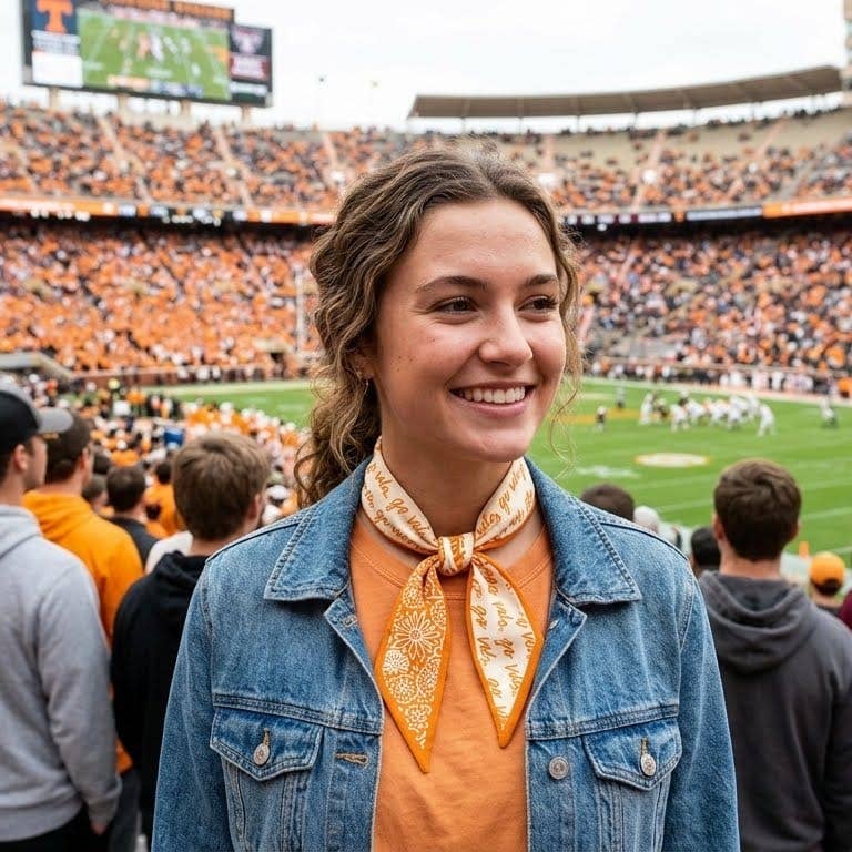 Skinny Scarf – Tennessee Volunteers - The Pink Pineapple 850