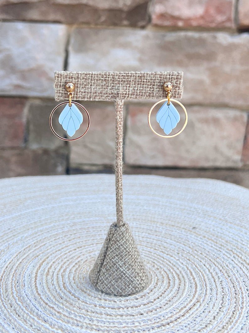 Small Dangle Drop Earrings - The Pink Pineapple 850
