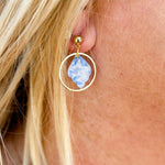 Small Dangle Drop Earrings - The Pink Pineapple 850