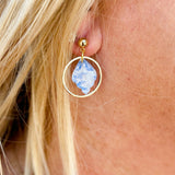 Small Dangle Drop Earrings - The Pink Pineapple 850