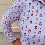 [Smith & Quinn] Ava Quarter Zip - Alabama Dot Floral - The Pink Pineapple 850