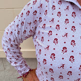 [Smith & Quinn] Ava Quarter Zip - Alabama Dot Floral - The Pink Pineapple 850