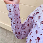 [Smith & Quinn] Ava Quarter Zip - Florida State Dot Floral - The Pink Pineapple 850