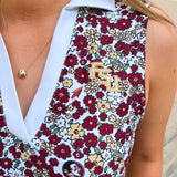 [Smith & Quinn] Bryce Polo - FSU Poppies - The Pink Pineapple 850