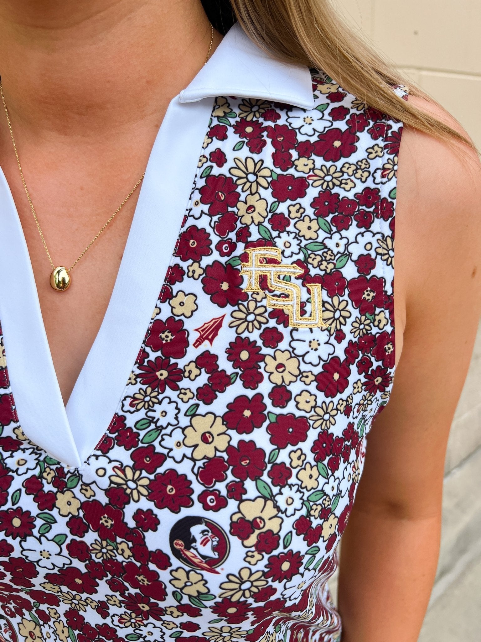 [Smith & Quinn] Bryce Polo - FSU Poppies - The Pink Pineapple 850