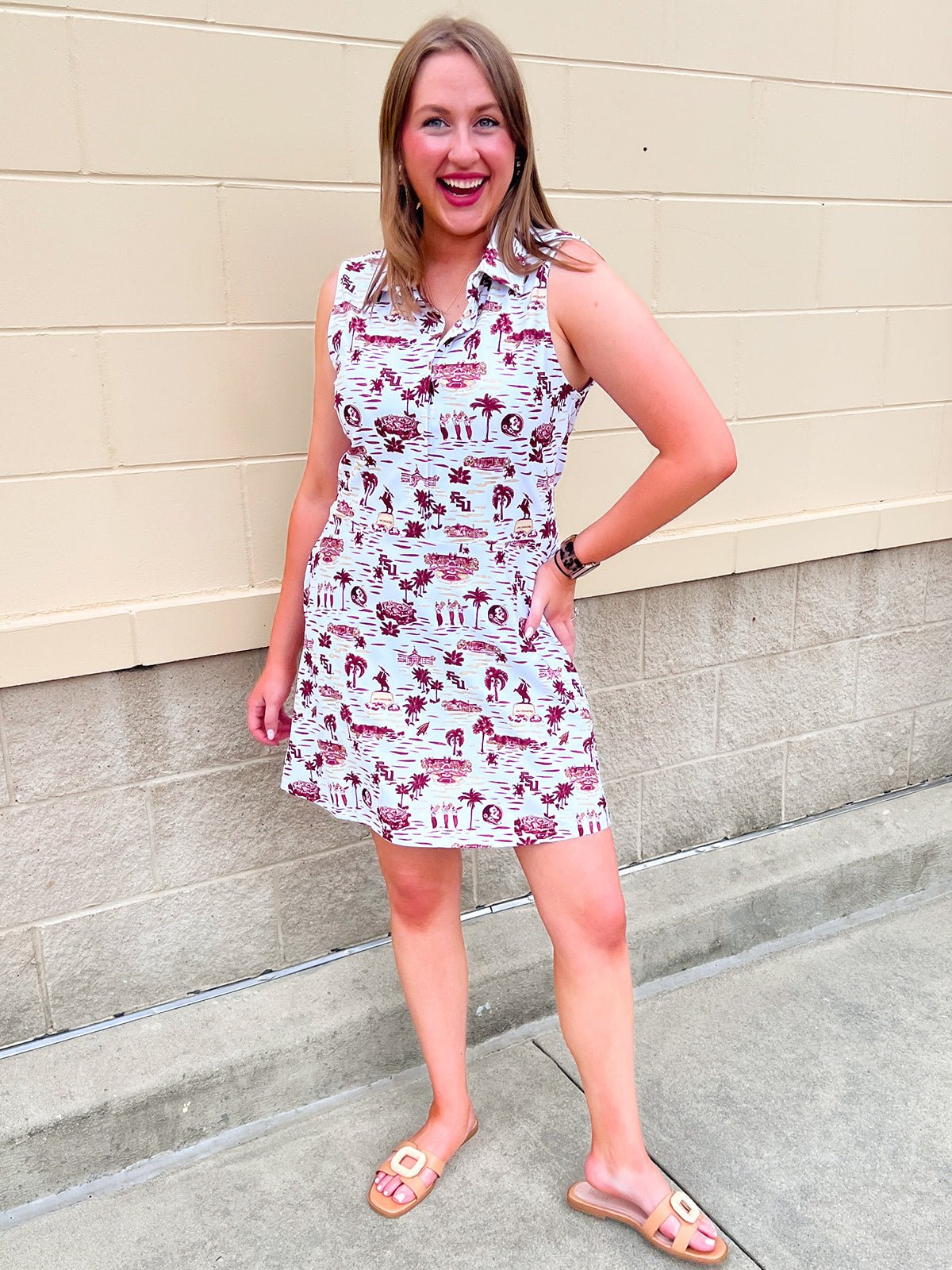 [Smith & Quinn] Hedy Dress – FSU Toile - The Pink Pineapple 850