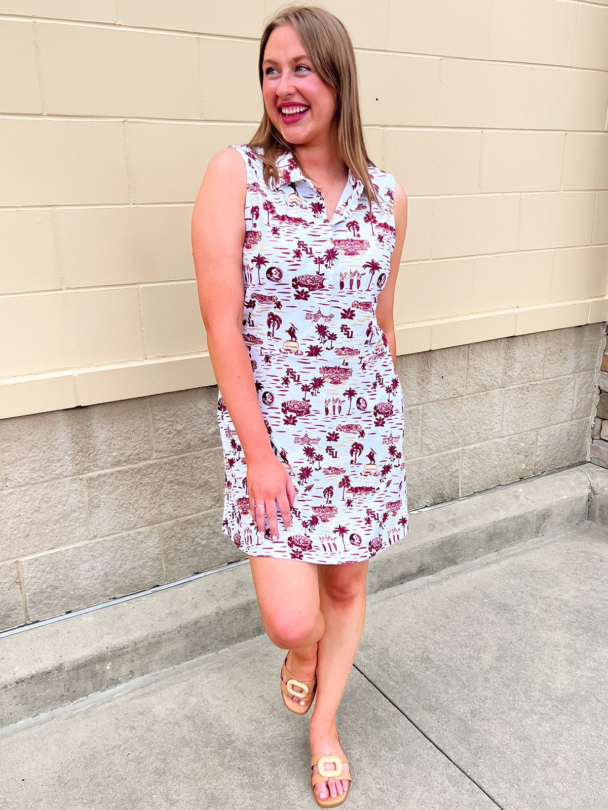 [Smith & Quinn] Hedy Dress – FSU Toile - The Pink Pineapple 850