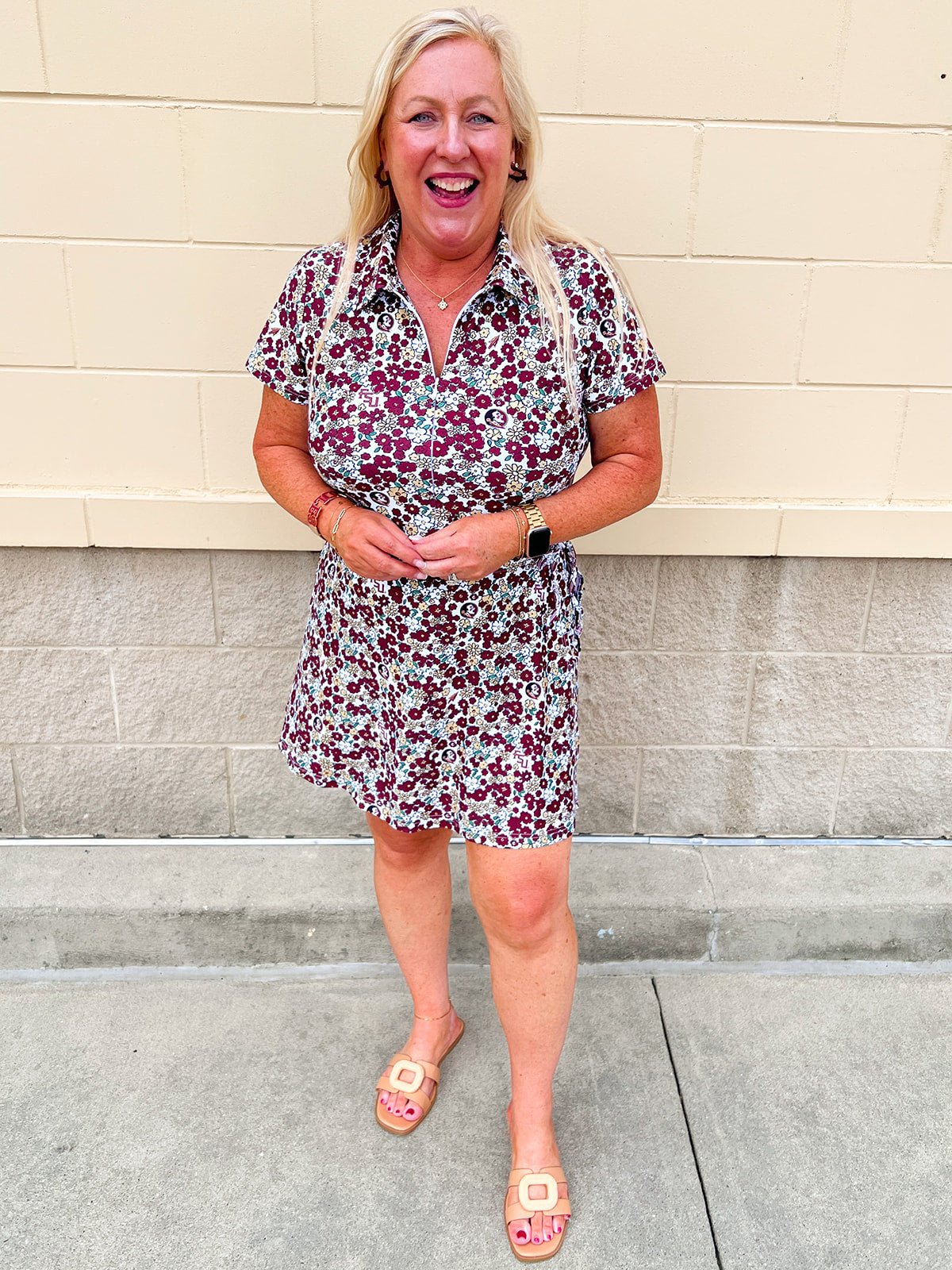 [Smith & Quinn] Ivy Dress – FSU Poppies - The Pink Pineapple 850