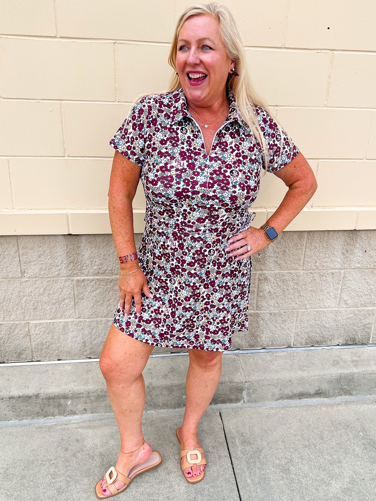 [Smith & Quinn] Ivy Dress – FSU Poppies - The Pink Pineapple 850