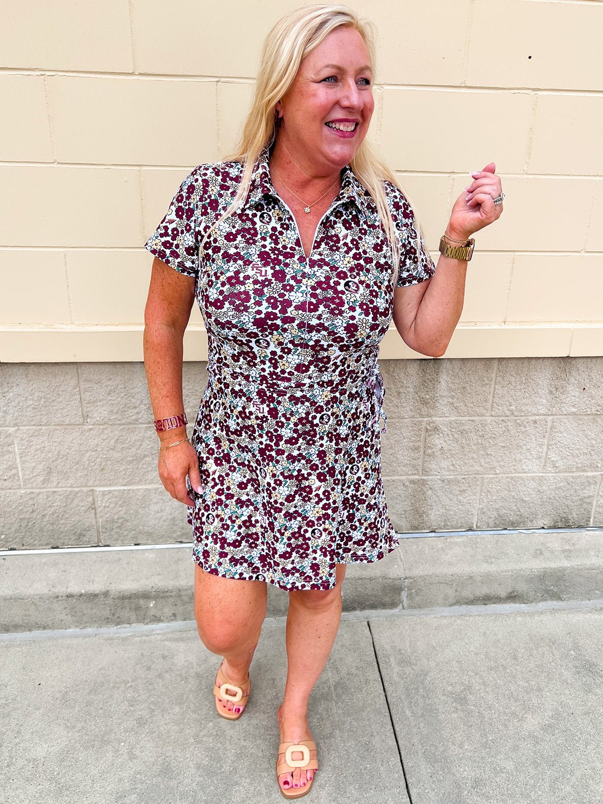 [Smith & Quinn] Ivy Dress – FSU Poppies - The Pink Pineapple 850