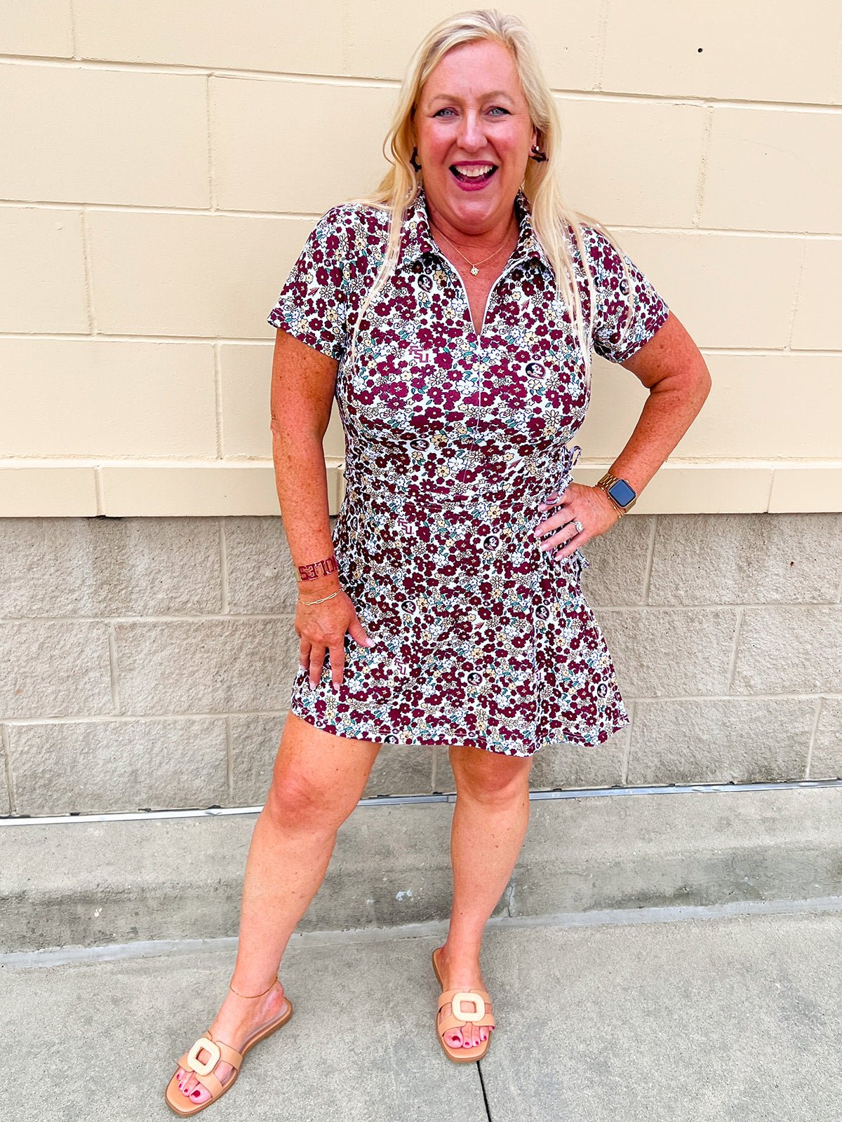[Smith & Quinn] Ivy Dress – FSU Poppies - The Pink Pineapple 850