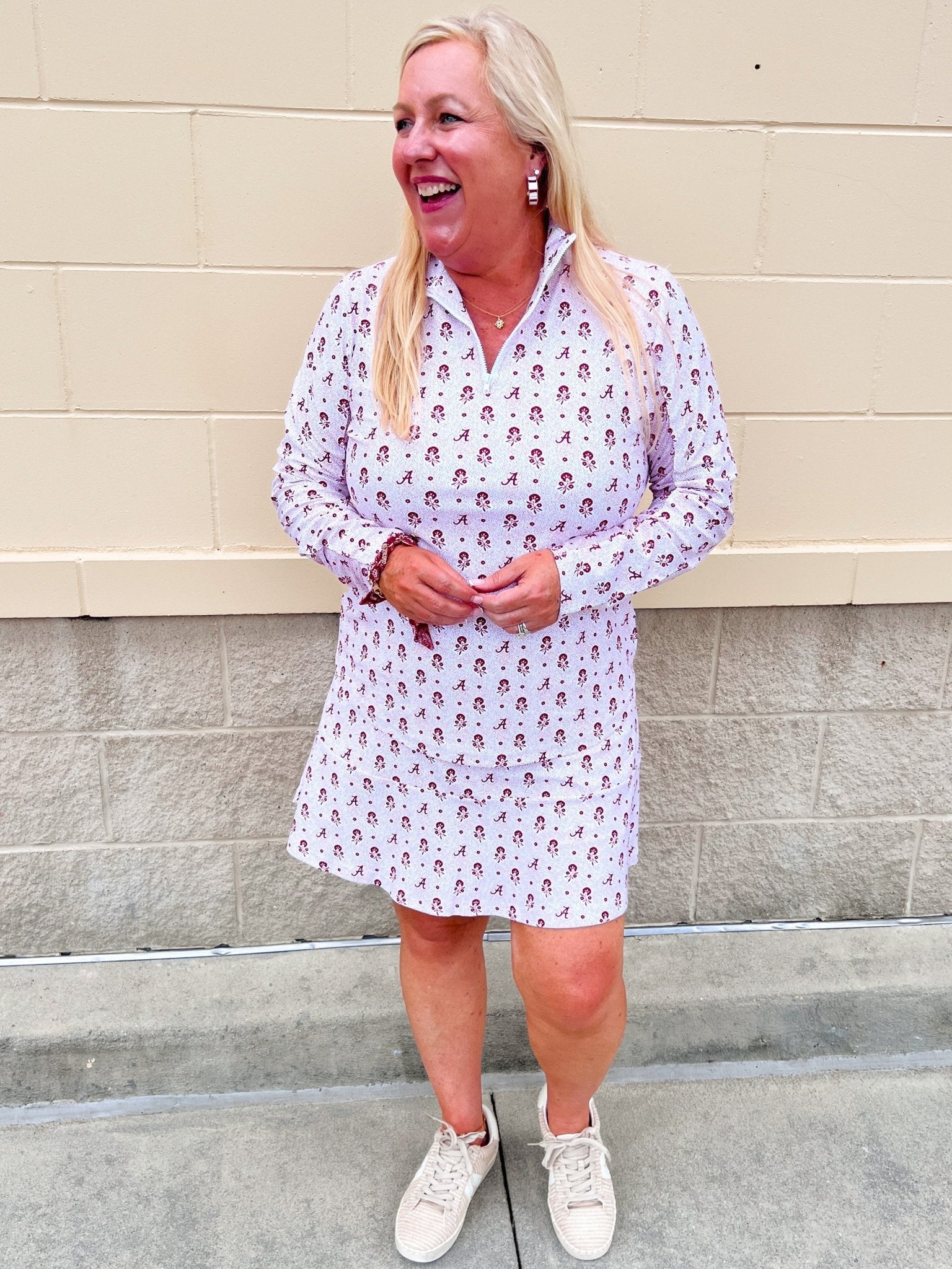 [Smith & Quinn] Molly Skort - Alabama Dot Floral - The Pink Pineapple 850