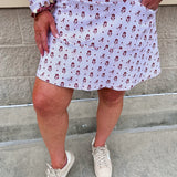 [Smith & Quinn] Molly Skort - Alabama Dot Floral - The Pink Pineapple 850