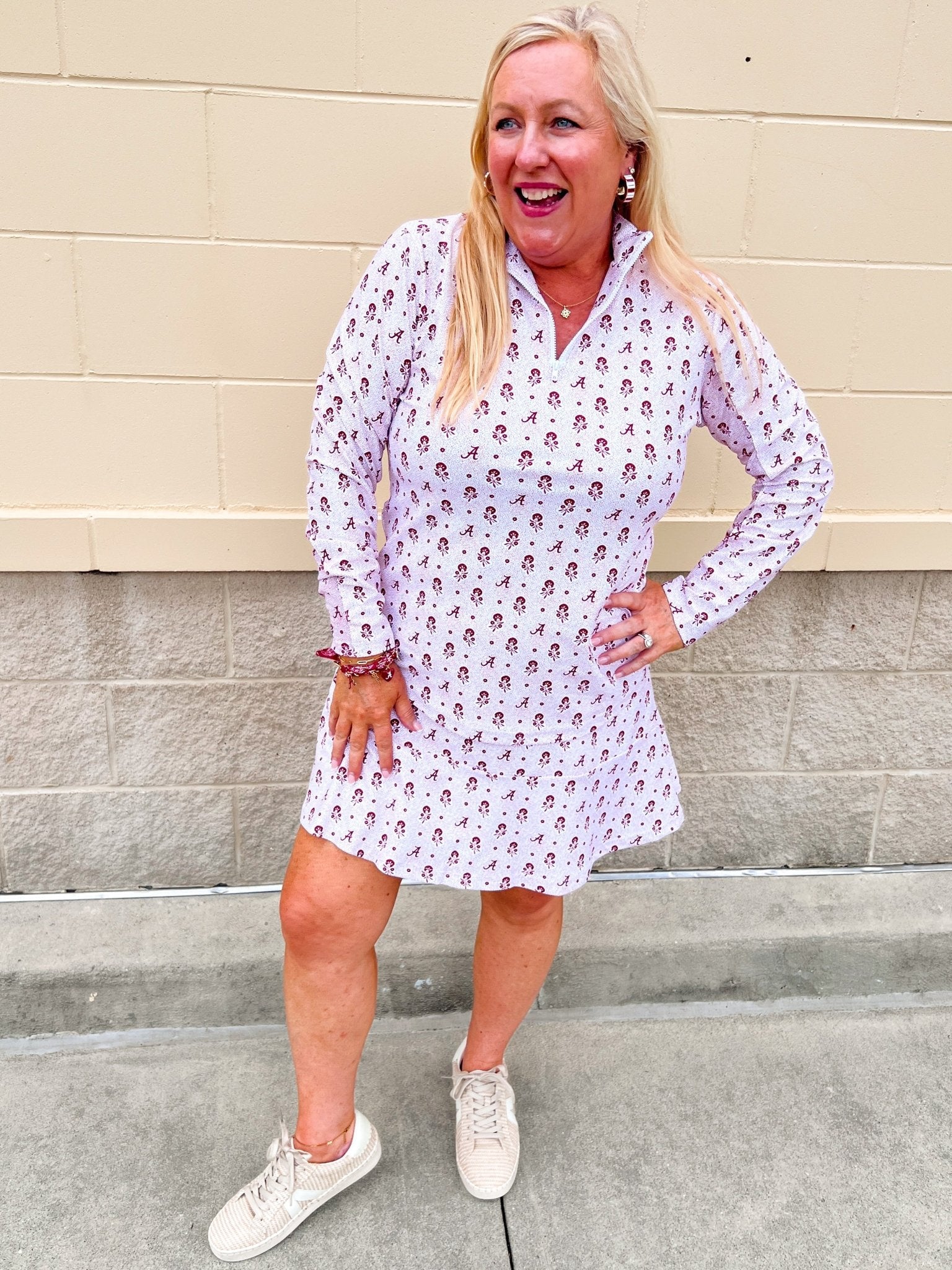 [Smith & Quinn] Molly Skort - Alabama Dot Floral - The Pink Pineapple 850