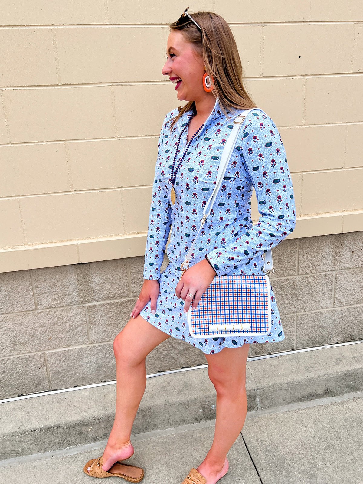 [Smith & Quinn] Molly Skort - Florida Dot Floral - The Pink Pineapple 850
