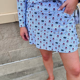 [Smith & Quinn] Molly Skort - Florida Dot Floral - The Pink Pineapple 850