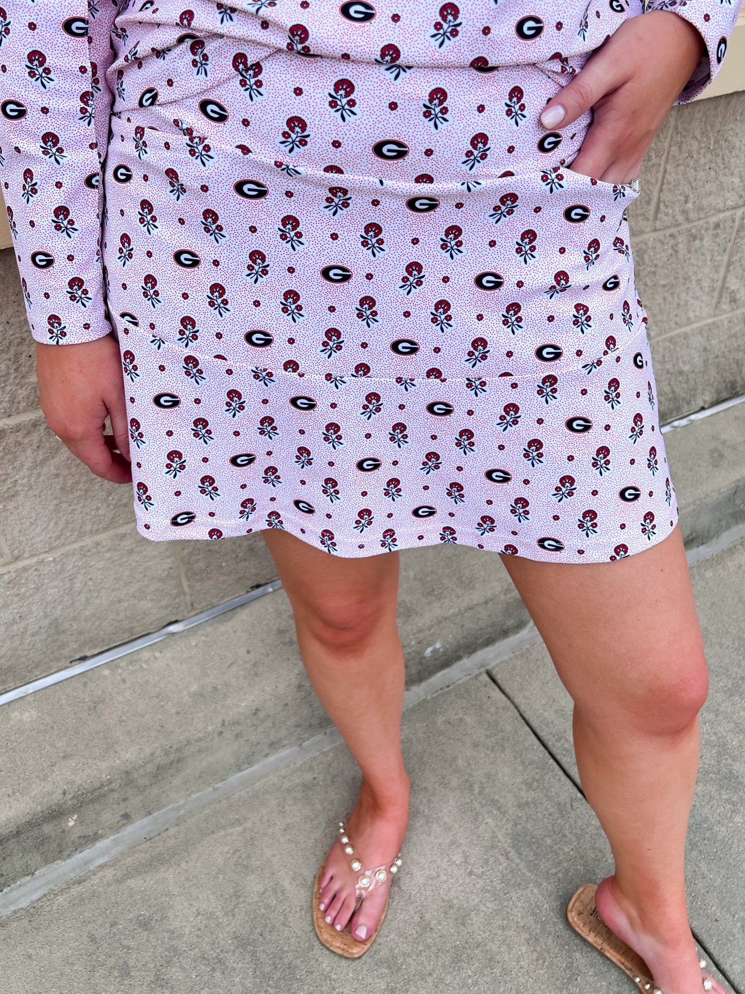 [Smith & Quinn] Molly Skort- Georgia Dot Floral - The Pink Pineapple 850