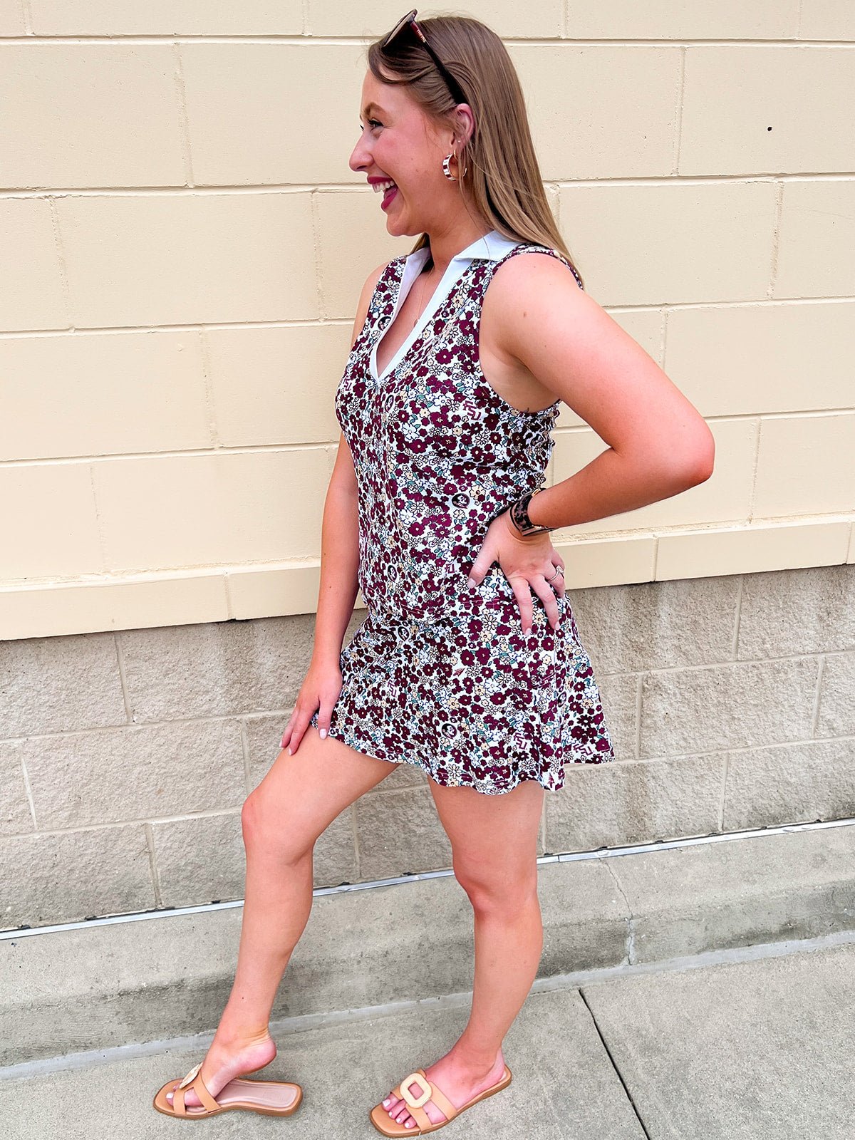 [Smith & Quinn] Reese Skort – FSU Poppies - The Pink Pineapple 850