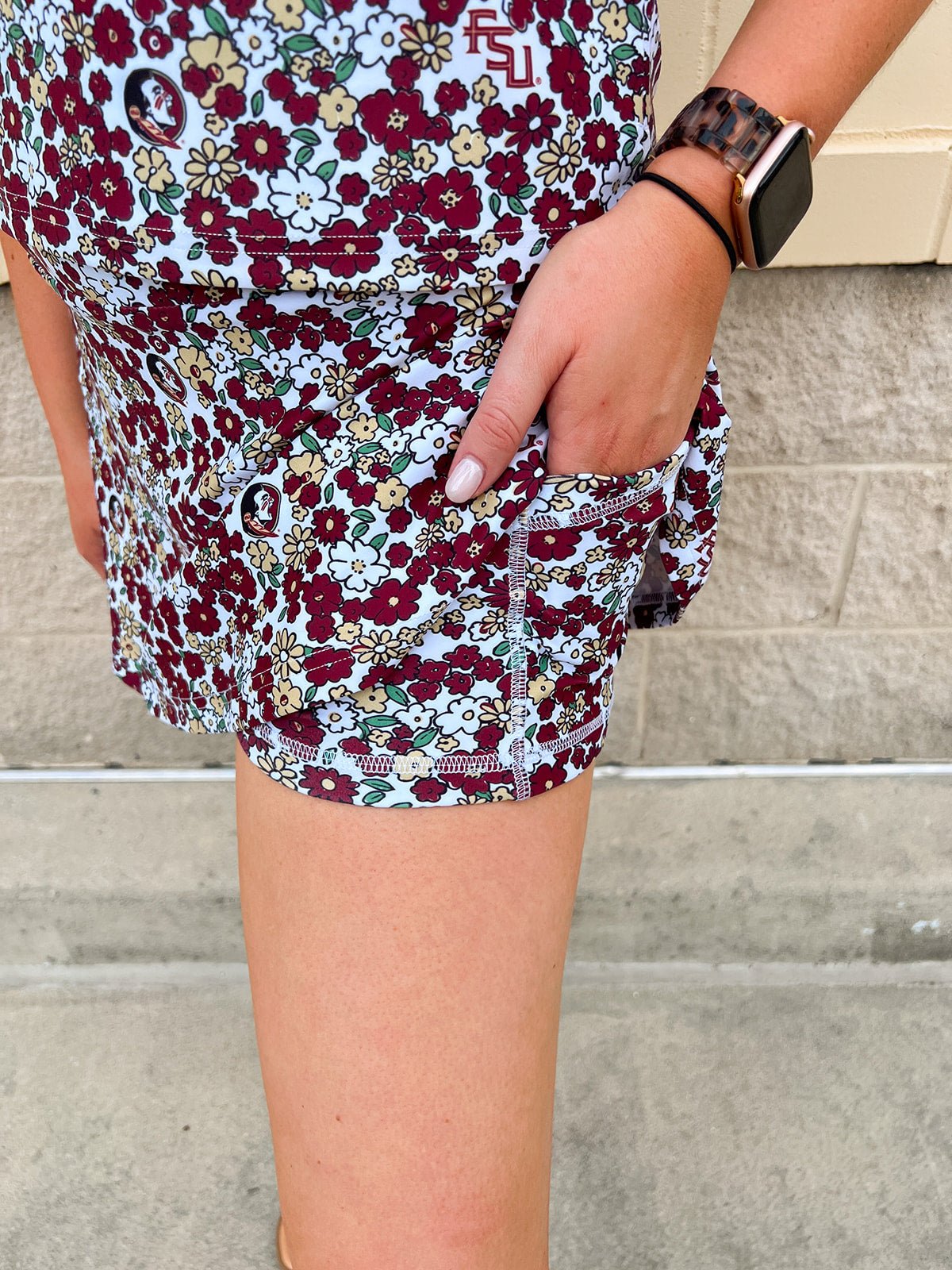 [Smith & Quinn] Reese Skort – FSU Poppies - The Pink Pineapple 850