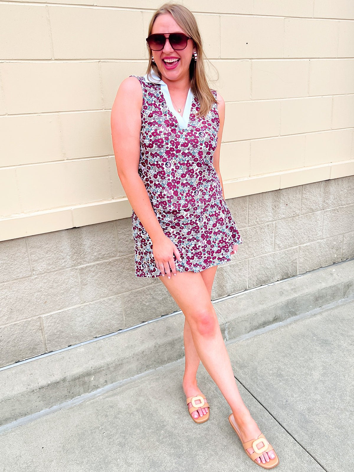 [Smith & Quinn] Reese Skort – FSU Poppies - The Pink Pineapple 850