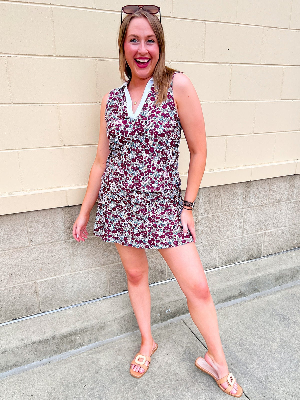 [Smith & Quinn] Reese Skort – FSU Poppies - The Pink Pineapple 850