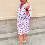 [Smith & Quinn] Tory Dress - Alabama Gameday Toile - The Pink Pineapple 850