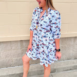 [Smith & Quinn] Tory Dress - Auburn Gameday Toile - The Pink Pineapple 850