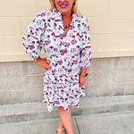 [Smith & Quinn] Tory Dress – Florida State Gameday Toile - The Pink Pineapple 850