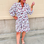 [Smith & Quinn] Tory Dress – Florida State Gameday Toile - The Pink Pineapple 850