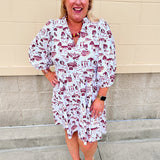 [Smith & Quinn] Tory Dress – Florida State Gameday Toile - The Pink Pineapple 850