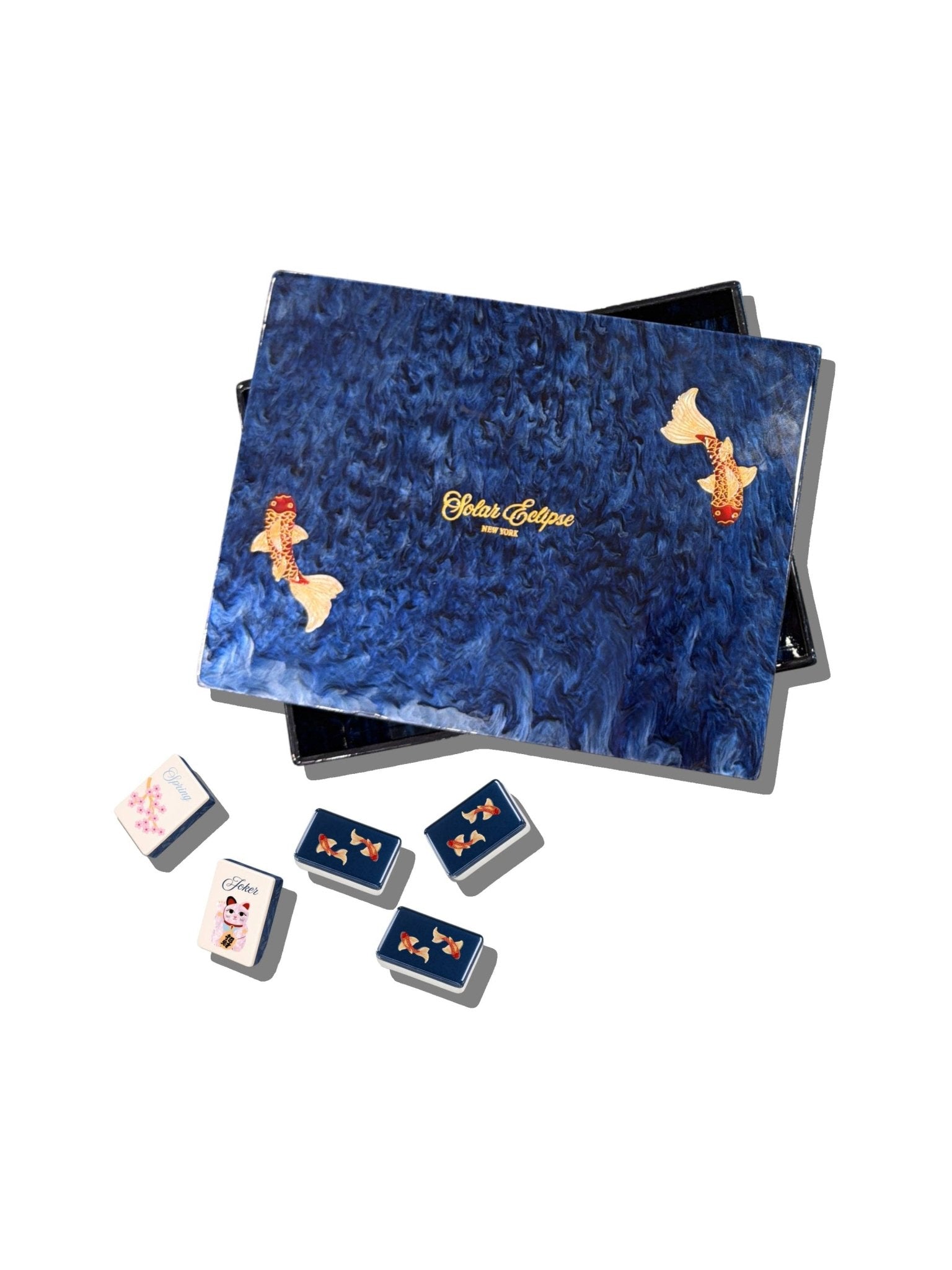 [Solar Eclipse] Koi Pond Collector’s Edition Mahjong Box Set - The Pink Pineapple 850