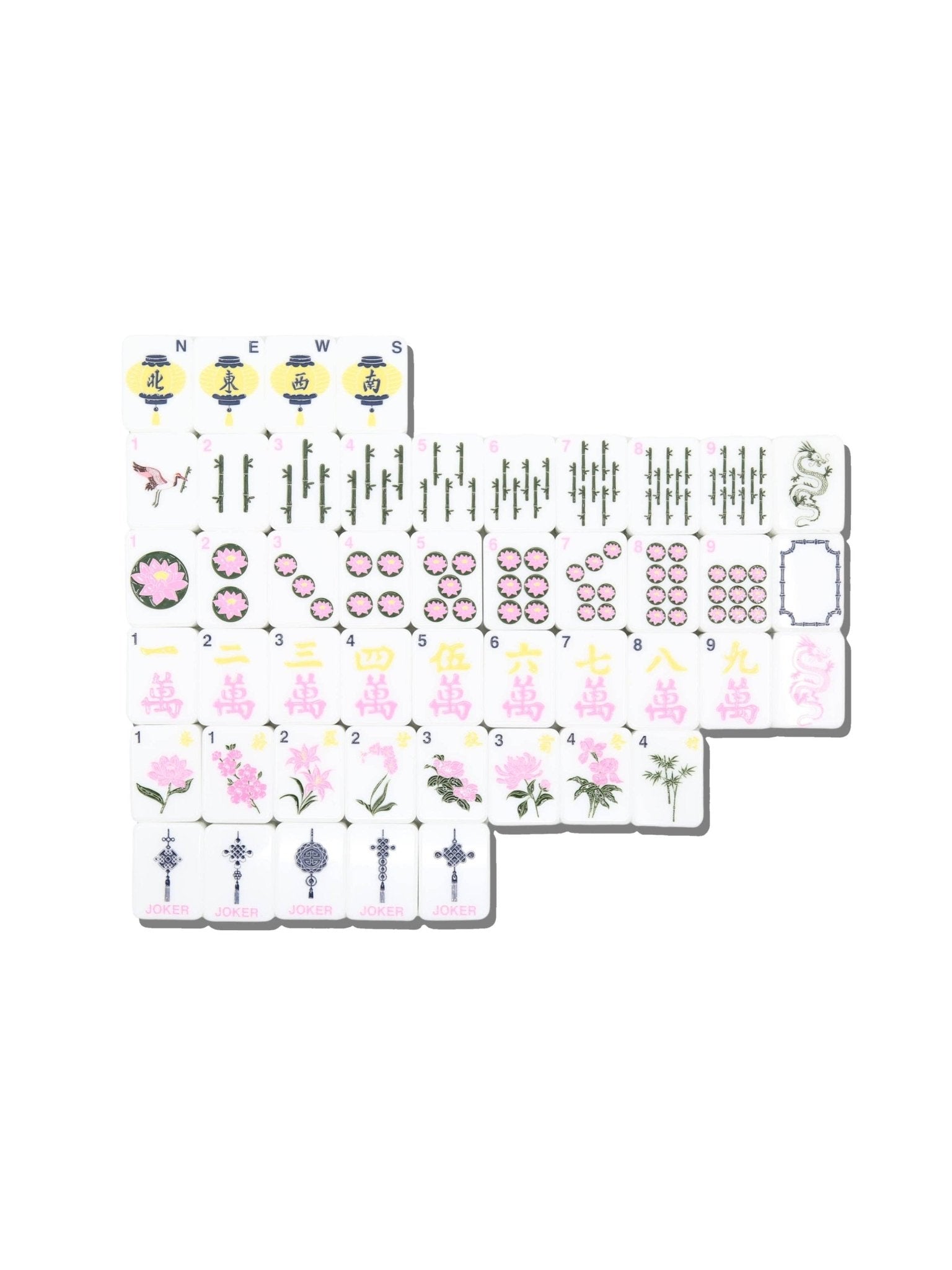[Solar Eclipse] Waterlily Collector’s Edition Mahjong Box Set - The Pink Pineapple 850