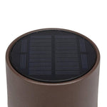 Solar Glow LED Outdoor Table Lamp | Charcoal Brown - The Pink Pineapple 850