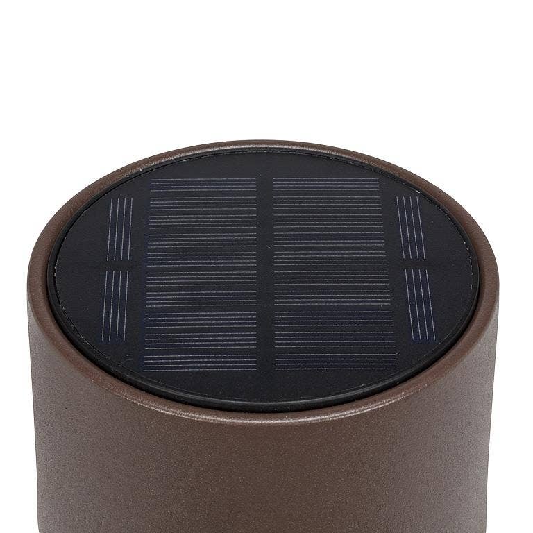 Solar Glow LED Outdoor Table Lamp | Charcoal Brown - The Pink Pineapple 850